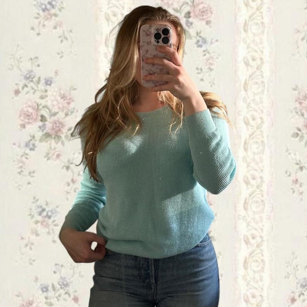 Blue sweater